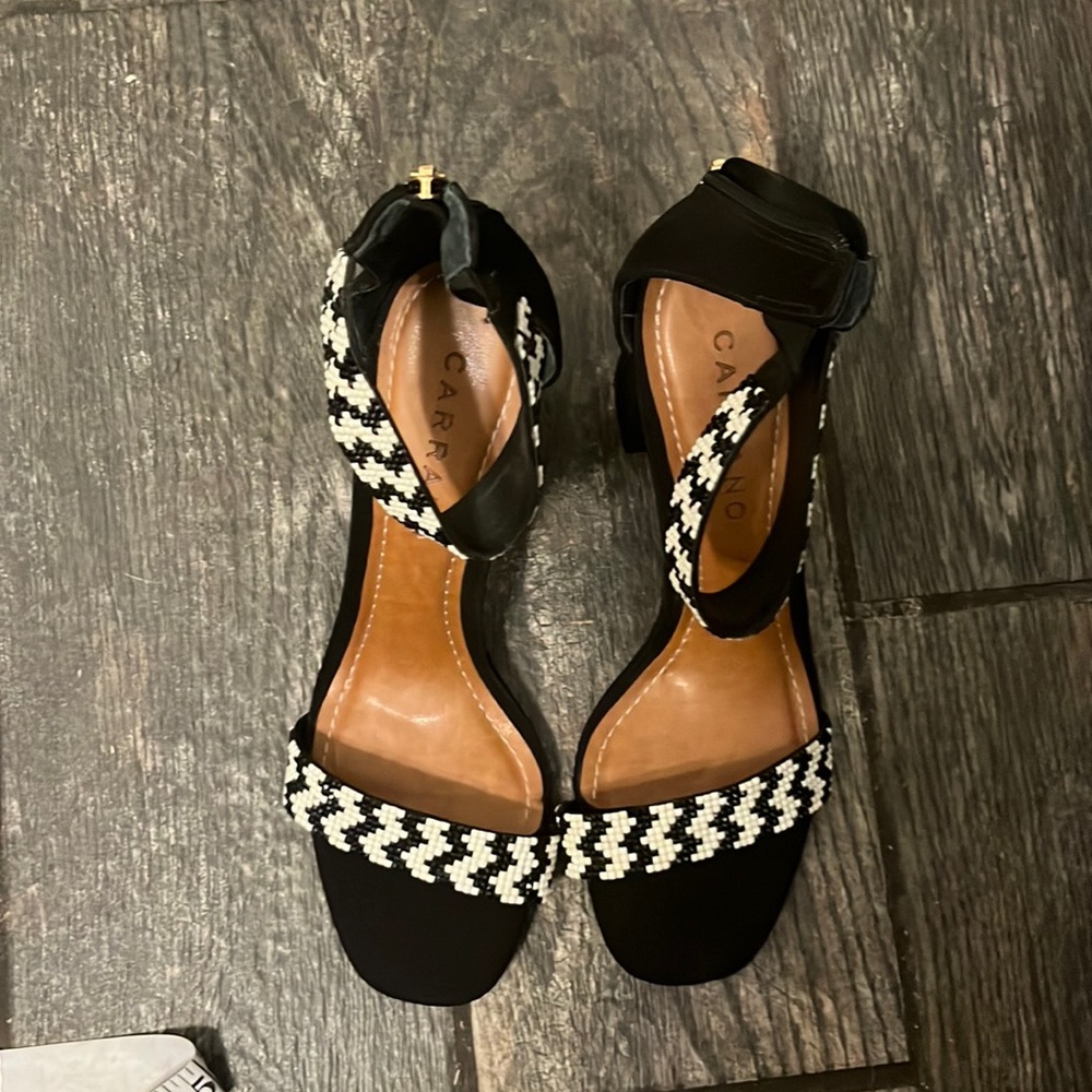 Carrano Beaded Heels💰PRICE DROP